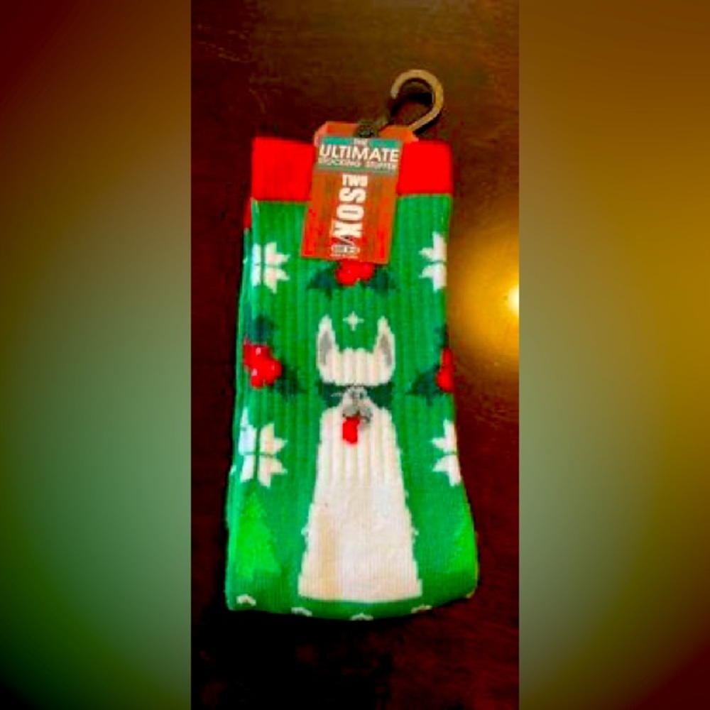 Lama Christmas Socks NEW